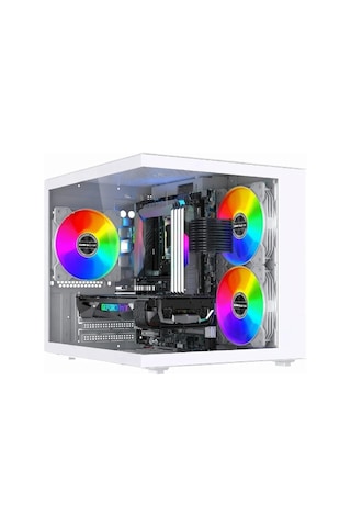 J-Tech Ragepc i5-10400F 16 GB 500 GB + 256 GB SSD R7240 Windows Masaüstü Oyuncu Bilgisayar