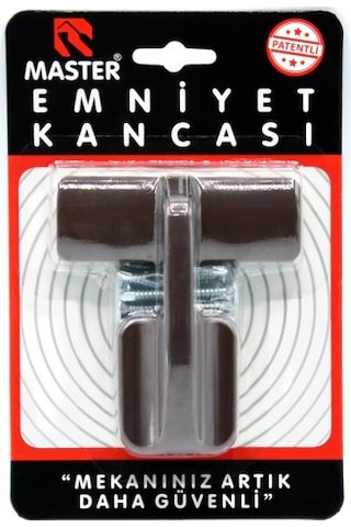 Lüks Emniyet Kancası koyu Kahve emk-02