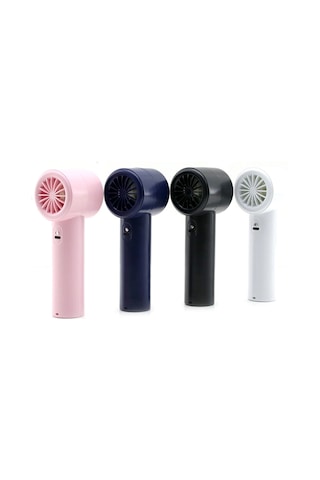 Bay Mini El Fanı Renki Ayarlanabilir Hız Ayarı Dijital Gösterge Fan - Vantilatör 5w Wx-638 Herhangi Bir Renk Gönde