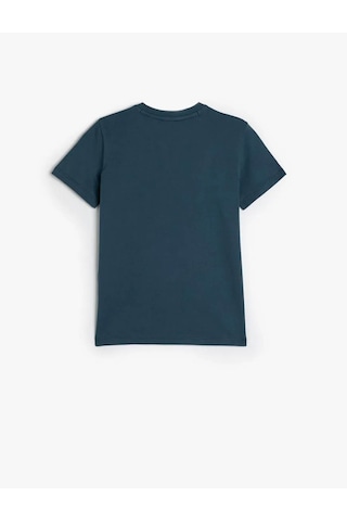 Koton Pamuklu Basic Lacivert Erkek Çocuk T-shirt 5skb10022tk Lacivert