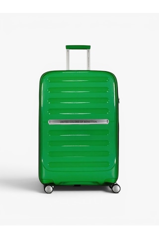 Benetton Trolley 50 Cm Yesıl Uniseks Valiz - 14bnt1000-03-ysl Siyah