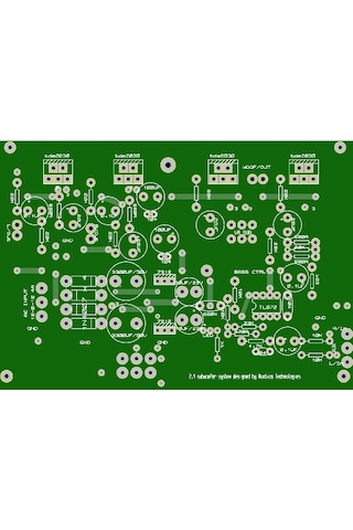 2.1 Çift Kanal Stereo Subwoofer Amfi Devresi Tda2030