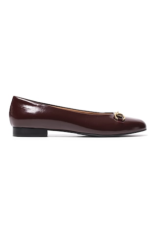 Patent Leather Bordeaux C233 Babet Kadın Diğer 69 32 V1 Chiara Bellini Patent Leather Weinkled Bordo