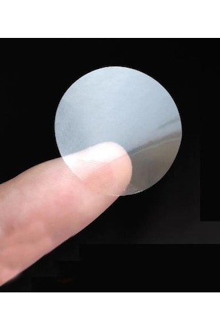 1000 Adet 3 CM Şeffaf Etiket Kutu Kapatma Ağız Kapatma Sticker