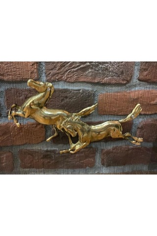 At Desenli Şömine Siperlik . Şömine Aksesuarları