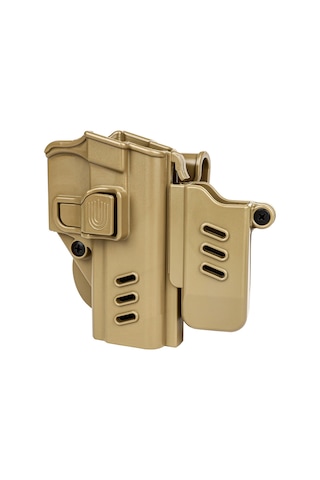 Black Grips Sar9 & Sar9 Mete Polimer Taktik Silah Kılıfı Şarjörlü Bej