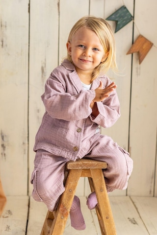 Müslin Kumaş Gül Kurusu Kargo Pantolon Gül Kurusu Gülkurusu