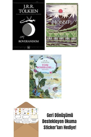 Roverandom Siyah Kapak + Hobbit Özel Ciltli Baskı + Tom Bombadil İn Maceraları Özel Ciltli Baskı