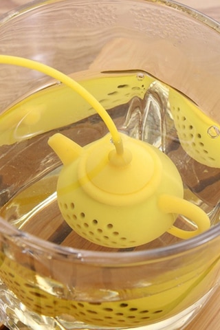 Markafox Çaydanlık Tasarımlı Çay Demleme Süzgeçi Şık Görünümlü Minik Süzgeci 1450