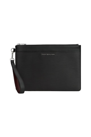 Tommy Hilfiger Th Busıness Saffıano Pouch Erkek Siyah Çanta - Am0am14823