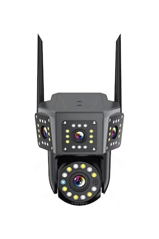 O-kam 3016 Wifi 6mp Ptz 3mp+3mp 3lü Siyah Kasa