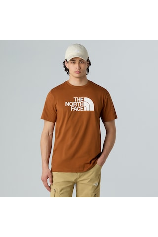 The North Face M Ss Easy Tee Erkek Tişört Nf0a8a6cboe1 Nf0a8a6cboe1 Yank Yanık Kahve