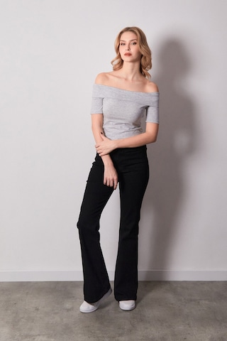 Fullamoda Basic Madonna Yaka Bluz 25ygb650126872-grimelanj Grimelanj