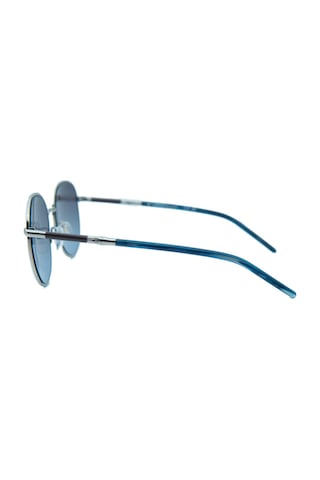 Longchamp Lo 171s 714 53 Unısex Oval Gri Metal Güneş Gözlüğü