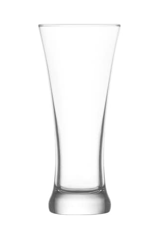 Lav Sorgun Cam Bira Bardağı 2'li 380 ml (Kokteyl/Soğuk Kahve Bardağı )