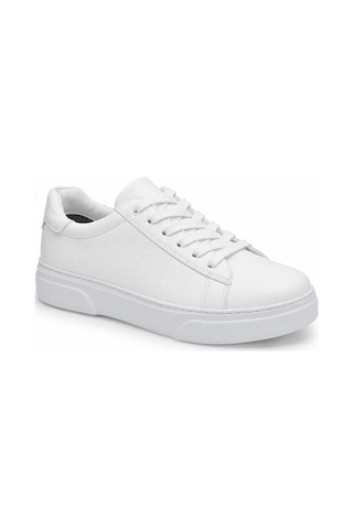 Classics Men Suni Deri Erkek Günlük Beyaz Casual Ayakkabı 7727