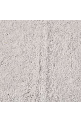 Evidea Soft Elegant Tufting Banyo Paspası - Beyaz - 60x90 Cm Beyaz