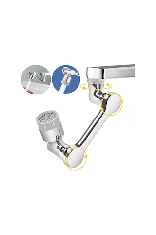 Sunup Sn-20341 1080 Derece Dönebilen Musluk-duş Başlığı Rekli