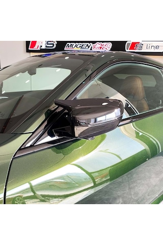 Bmw G20 3 Serisi Batman Yarasa Piano Black Abs Plastik Ayna Kapağı