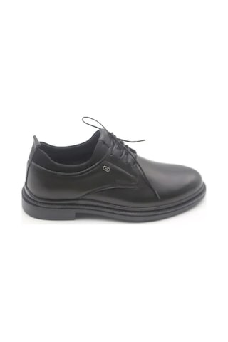 Castle Black Cb-71126-1 Erkek Deri Klasik Ayakkabı Siyah