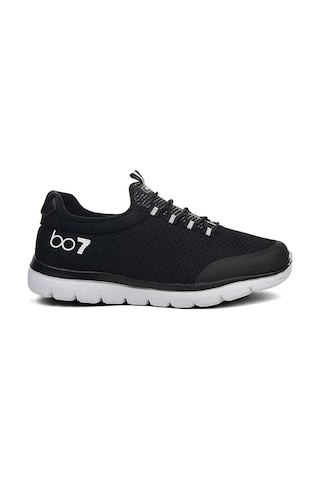 Best Of 085-25 Triko Slip On Anatomik Erkek Sneaker Siyah Beyaz Siyah