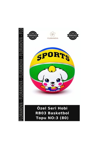 Özel Seri Hobi Rb03 Basketbol Topu No:3 80
