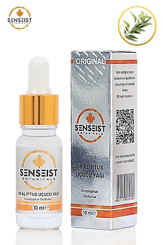 Senseist Botanicals Okaliptus Uçucu Yağı 10ml %100 Saf Ve Doğal