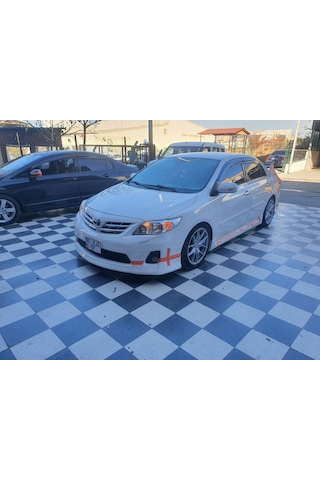 Corolla Uyumlu SEDAN ÖN TAMPON EKİ (2009-2012)----fibersan tuning