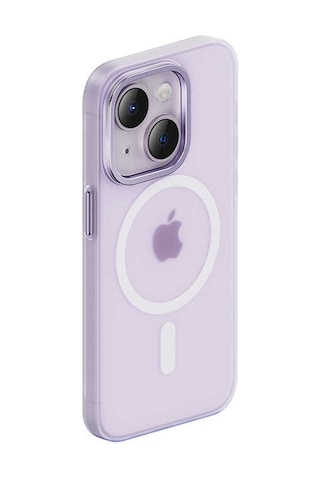 Benks Apple Uyumlu iPhone 14 Plus Kılıf Sararmayan Wireless Şarj Destekli Benks Yeni Seri Magnetik Haze Kapak BENKS-TA83755