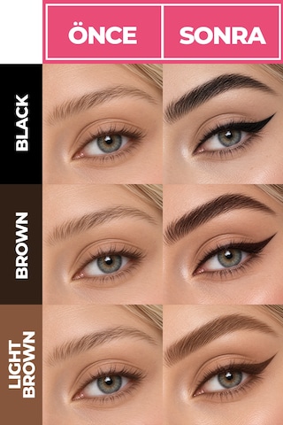 Duo Pen 2-in-1 Brow & Eyeliner Light Brown 02 2 Ml