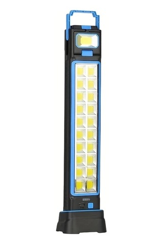 Xuweiwei 1 Mavi Çok Fonksiyonlu Şarj Edilebilir 6 Işık Modlu Kamp Çadırı Ev Taşınabilir Acil Sel Lambası El Feneri