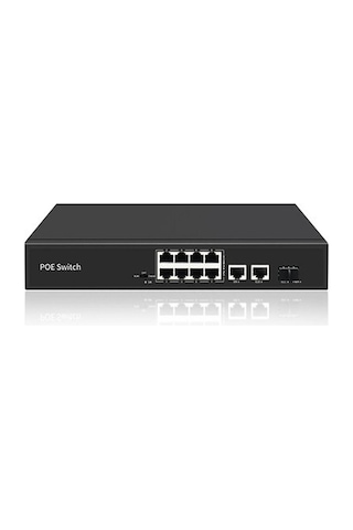 Freelınk Frl-8p2u1s 8 Port 10/100 Poe 2xuplink 1000m Ethernet 1xsfp Port 120w Poe Switch