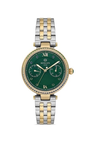 Qt146g-16sg Hislon Kol Saati 35 Mm / Gümüş-gold Gri