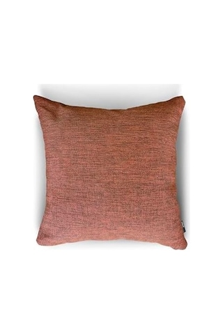 New York Reddish Dokulu Düz Dekoratif Kırlent/yastık Kılıfı 45x45 Cm,%100 Polyester Döşemelik Kumaş 50 x 22