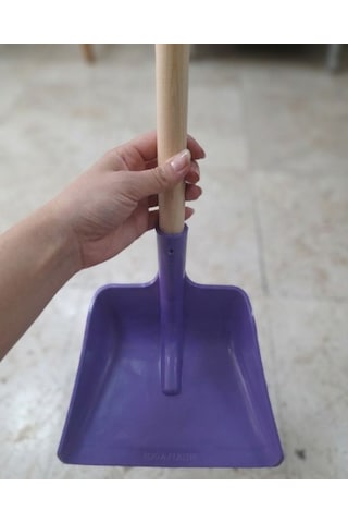 Faraş - Plastik Faraş Ahşap Saplı Plastik Sıva Ve Temizlik Faracı.
