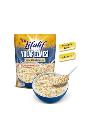 Eti Lifalif Yulaf Ezmesi İnce Öğütülmüş 6 x 350 G
