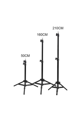 Azemax Geçmeli Tripod 10Inç Halka Led 168Cm Youtuber Video Selfi
