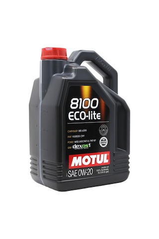 Motul 8100 Eco-Lite 0W-20 Dexos1 Tam Sentetik Motor Yağı 4 x 5 L