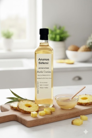 Aktar Diyarı Ananas Sirkesi 500 ML
