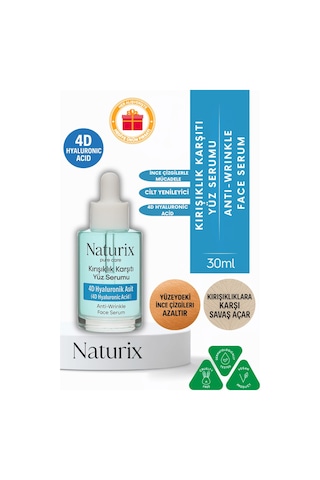Yüz Serumu 4d Hyaluronic Acid Derin Nemlendirme & Cilt Yenileme 30 Ml