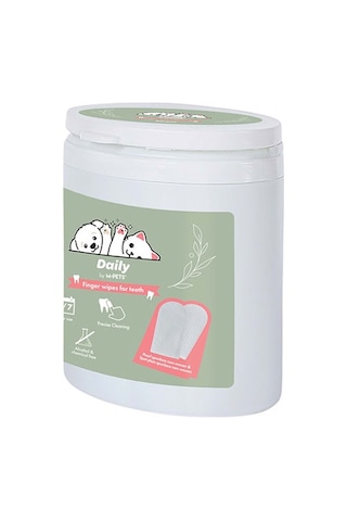 M-pets Kedi Ve Köpek Diş Temizliği İçin Parmak Pedi 50li 244-72016.01