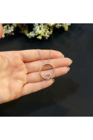 Stela Kalp Gümüş Kolye