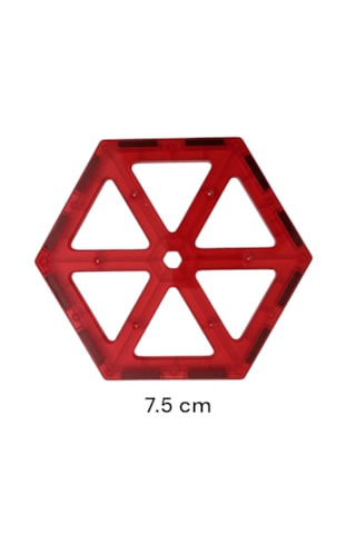 Manyetik Altıgen Parça - Çok Amaçlı - Her Marka İle Uyumlu