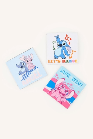 Defacto Disney Lilo & Stitch 3lü Lisanslı Şapka Sticker G1301a8nskr1 3