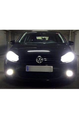 Volkswagen Golf 6 Araçlar İçin Led Xenon Sis Far Aydınlatma Ampulu Femex Eco Power Hb4