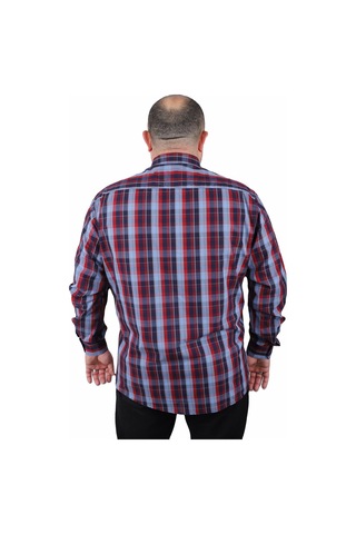 Starbattal Büyük Beden Erkek Gömlek Estacional 23373 LACIVERT Lacivert