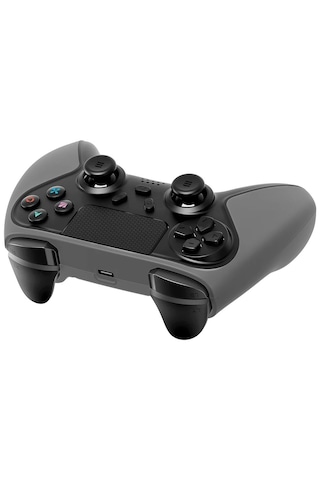 Rampage Tactic Bluetooth Çift Titreşimli Ps4 Gamepad Joypad Gri