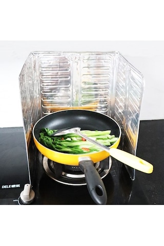 Ocak Kenarı Yağ Koruyucu Alüminyum Levha 32,5 84 Cm