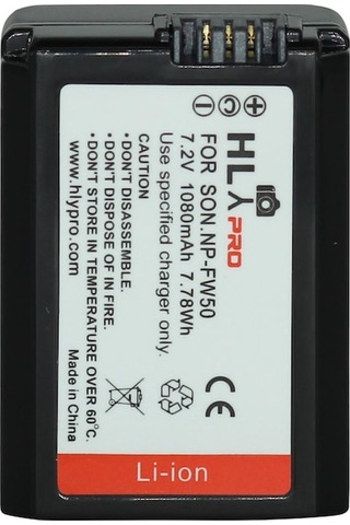 Sony A6000 için Np-Fw50 Batarya Battery