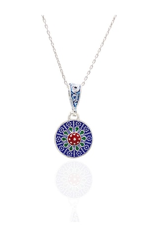 Midyat Nurtaş Gümüş Mardin Hasırı 925 Ayar Gümüş Kolye 201022000